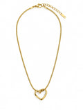 MAYVIKA Love Heart Gold Necklace