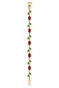 MAYVIKA Ruby Green Vine Bracelet