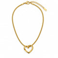MAYVIKA Love Heart Gold Necklace